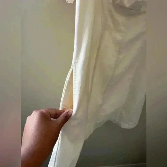 NWT FREE PEOPLE Cheyenne Denim Mini Dress - Size Small - 100% Cotton - Picture 9 of 13